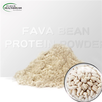 Pó de proteína de feijão fava